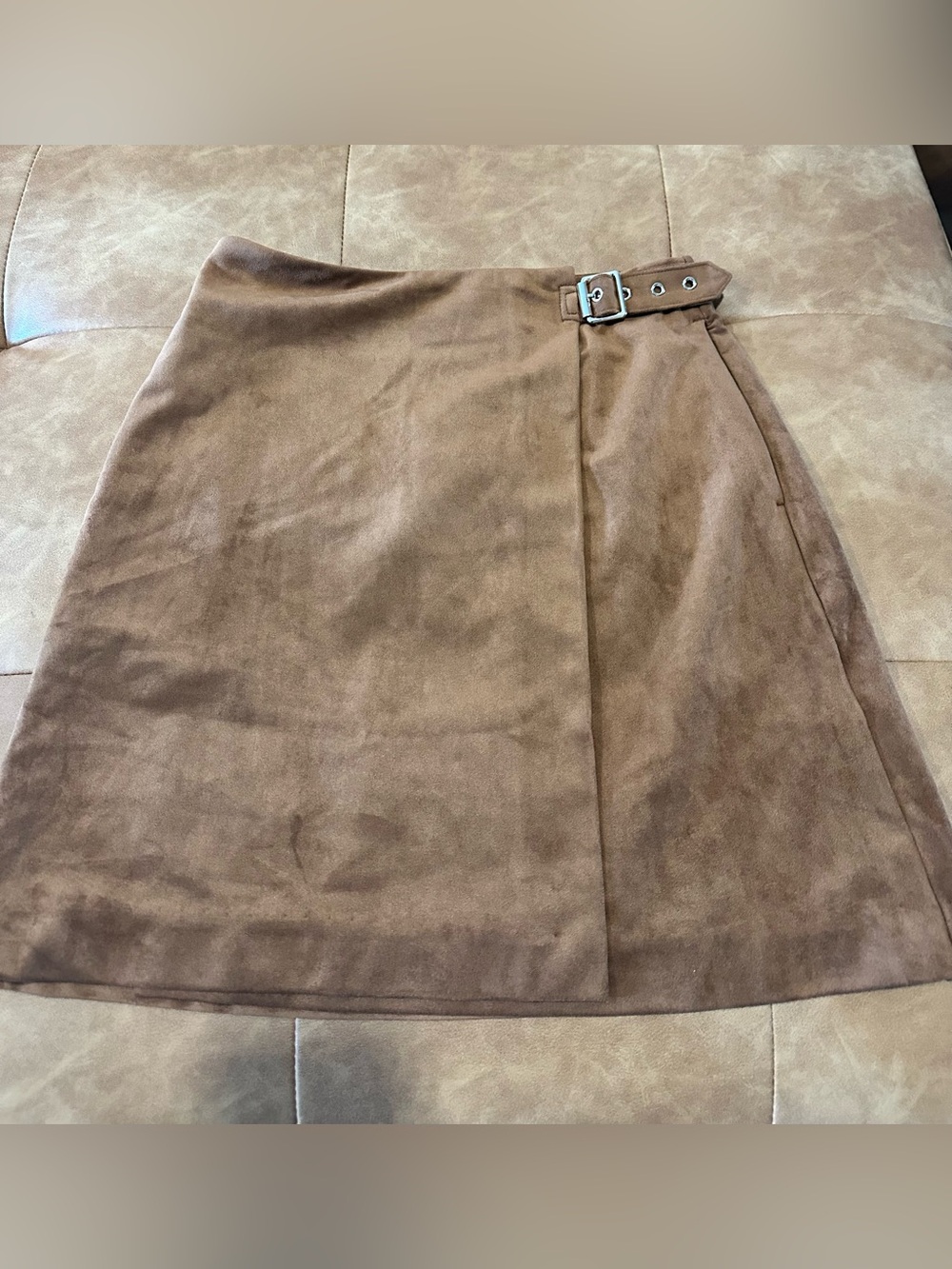 Banana Republic Faux Suede Wrap Skirt – Size 0